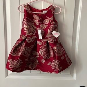 NWT Holiday Dress with Matching Headband